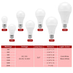 ampoule led e27 blanc froid chaud 12v 85v 3w 6w 9w 12w 15w 18w