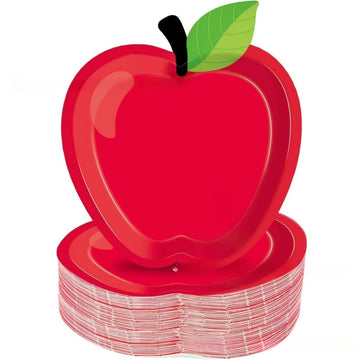 assiettes jetables motifs crayons apple couleurs vives anniversaire noel mariage baptême
