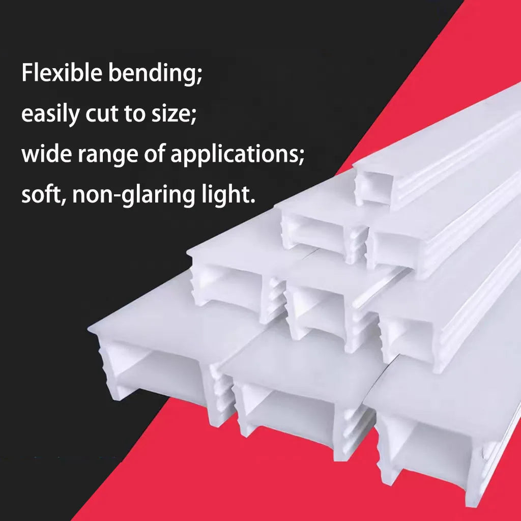 couverture silicone ruban led blanc moderne adhésif doux contemporain 1000cm 100cm 200cm