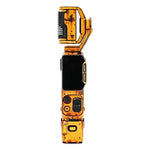 cache caméra orange noir texture grunge adhésif scratch résistant waterproof vintage industriel