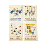 autocollants deco murales plantes cadres photo étoiles guirlandes chandeliers sacs main clips boho chic