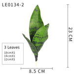 plantes artificielles vertes feuilles tropicales moderne decoration intérieure extérieur aloe vera sansevieria branches longues