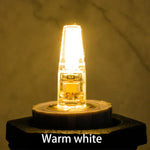 Ampoule LED G4 G9 E14 3W 6W blanc chaud froid silicone transparent moderne