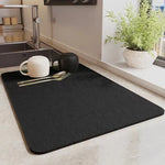 tapis sol moderne texture tissée antidérapant adhésif intérieur gris noir bleu maison