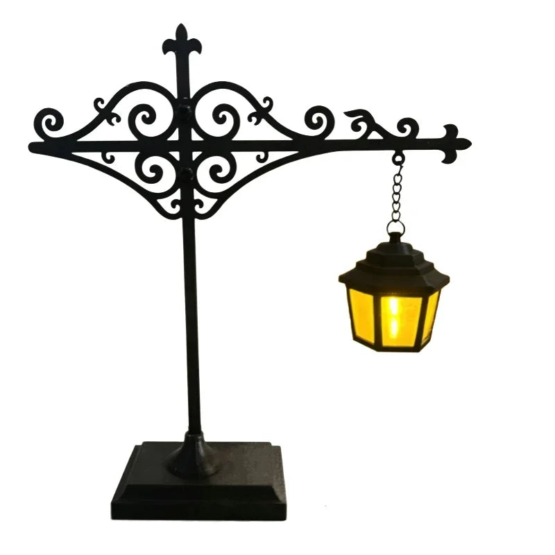 lampe table vintage gothique floral croix noire led rechargeable chambre étude