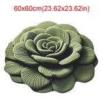 tapis fleur rose relief moderne polypropylène maison chambre rouges bleus verts violets noirs blancs