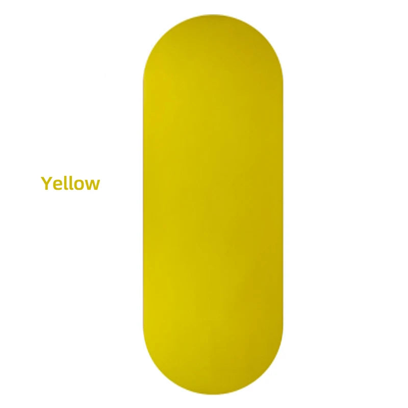 tapis yoga ovale antidérapant caoutchouc naturel 5mm beige noir texture bionique moderne fitness yoga