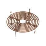 grille support plantes noir marron moderne 19cm 30cm 52cm rond carré