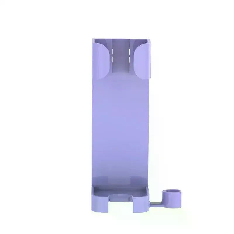 support mural moderne smartphone clips métal abs noir violet blanc