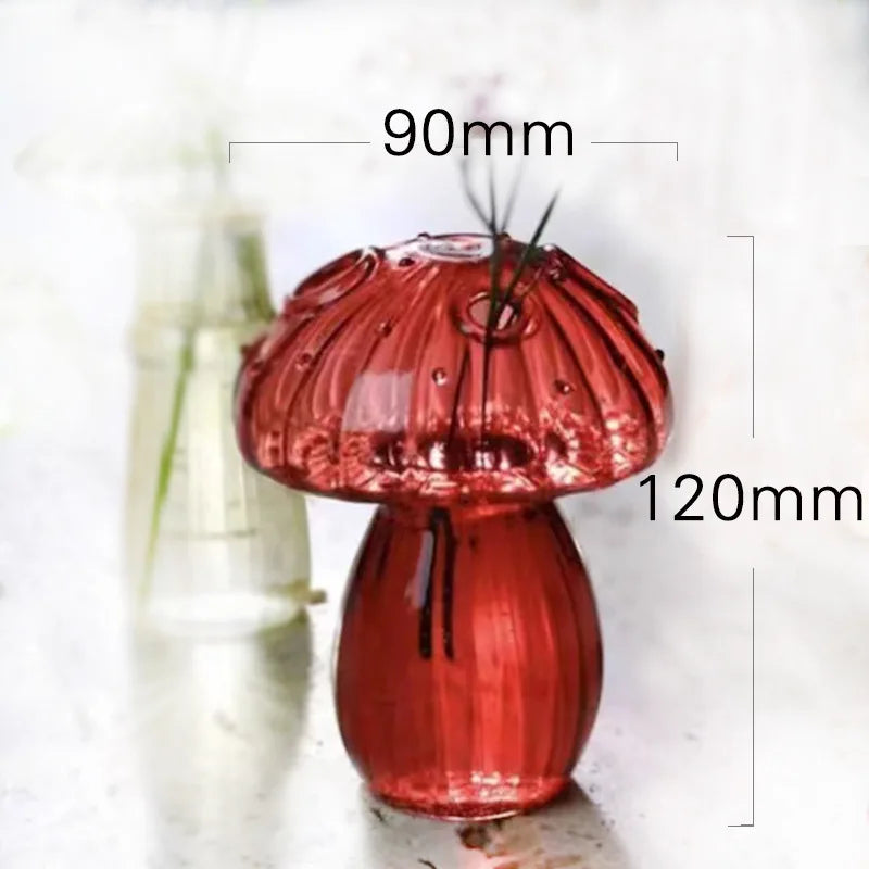 vase moderne verre coloré rayures vertes rouges jaunes dorés décoration