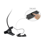 lumière led portable pince argentée noir blanc contemporaine minimaliste