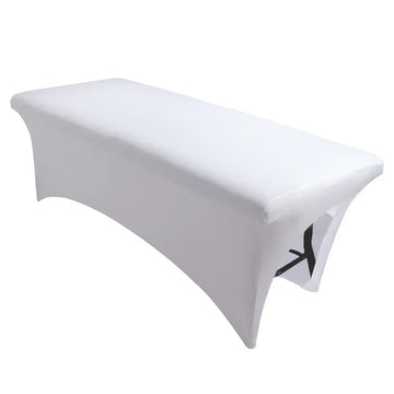 housse table pliante noire moderne élégante non tissée 183cm 76cm relaxation spa