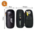 sac rangement outils vélo réparation tube chambre air démonte pneu multifonction noir orangecyclisme utilitaireextérieur