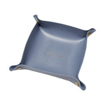 plateau rangement pliable simili cuir moderne rouge noir beige rose gris vert orange bleu