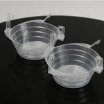 supports plante suspendus transparents modernes clips gravés jardin maison salon chambre