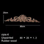 ornement decoratif bois fleur sculpte naturel classique baroque noel valentin mariage halloween pâques anniversaire