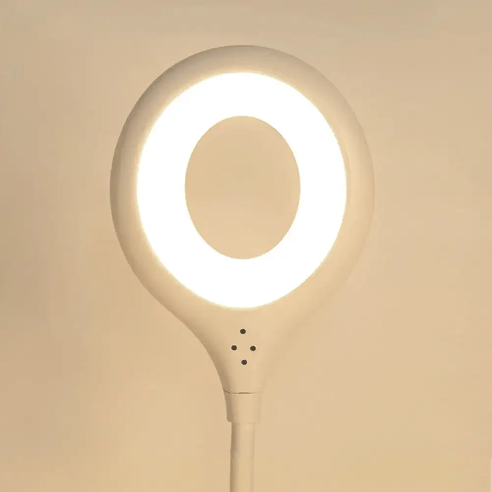lampe table moderne blanc rechargeable led protection yeux étudiant étude lecture chambre veilleuse
