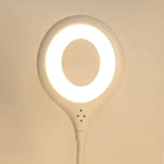 lampe table moderne blanc rechargeable led protection yeux étudiant étude lecture chambre veilleuse