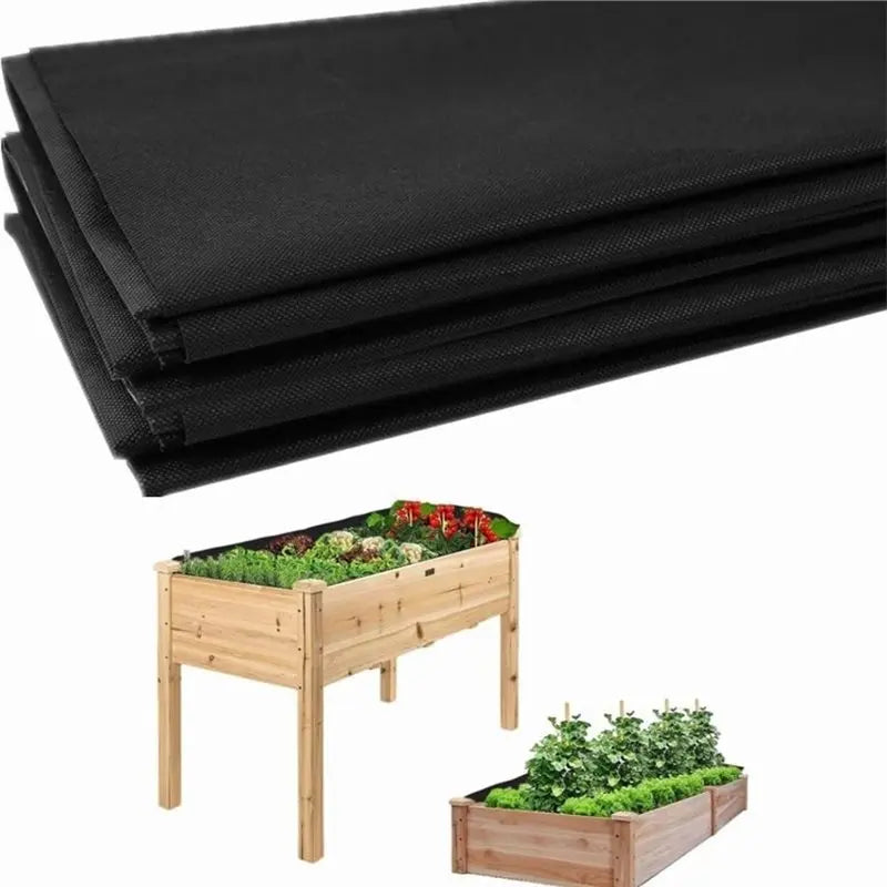 toile paillage respirante imperméable recyclable noir tissage granuleux couverture sol pot jardiniere jardinage fonctionnel