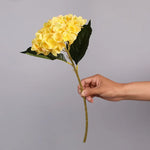 bouquet artificiel fleurs hortensia bleu blanc violet moderne maison mariage