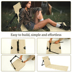 matelas pliable plage portable moderne beige uni sac rangement clips
