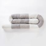 coussin lit bébé étoiles polka dots gris blanc rose confortable doux jouets animaux chiffres