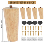 pieds meubles bois massif moderne 8cm 15cm 20cm 25cm vis plaques montage