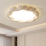 plafonnier led nuage étoiles blanc gris enfant moderne chambre salon