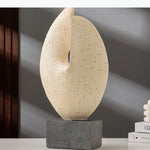 sculpture abstraite organique support carré intérieur deco chambre vase branches verre blanc