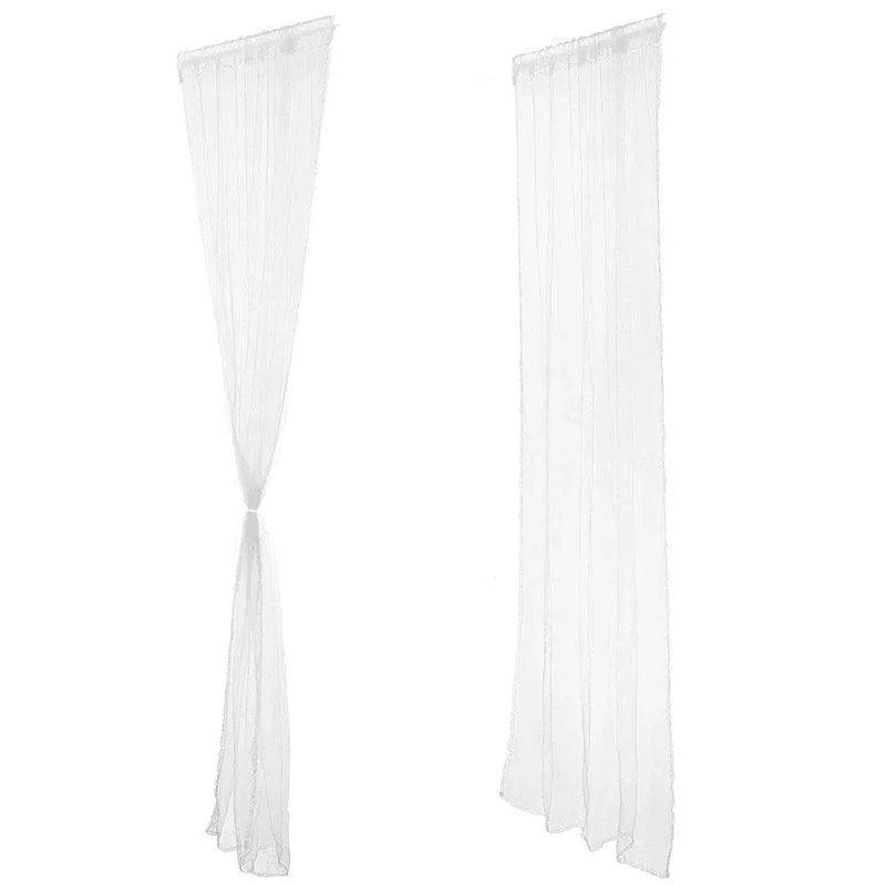 rideaux voilage couleur orange vert blanc decoratif translucide tringle maison moderne