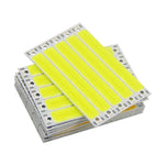 plaque led 60mm 50mm 3w blanc jaune moderne technologie lisse opaque sans fixation