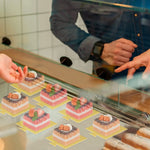 supports desserts dorés modernes kit décoration pâtisseries fêtes cupcakes gâteaux bases paper dorées