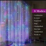 guirlande lumineuse multicolore led 3m blanc chaud blanc froid décoration noël moderne chambre salon