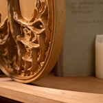 décoration murale arbre sculpté plaque bois naturel artisanal chambre salon opaque support