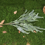décoration murale plante artificielle fougère verte pot céramique gravier extérieur naturel moderne