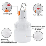lanterne portable camping led rechargeable usb blanc orange emergency