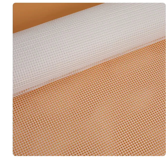 toile protection coton blanc beige maille fine moderne diy tapis brodé scénique 100x150cm