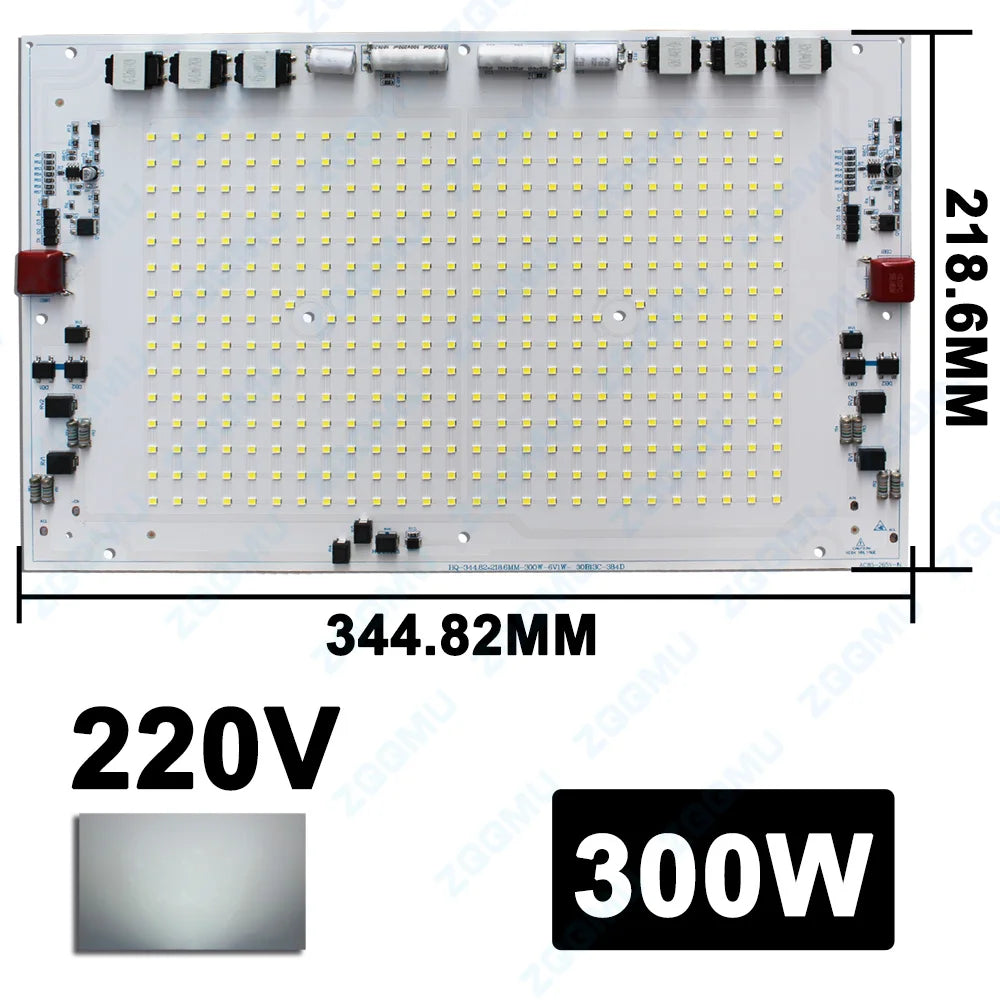 carte led 200w 150w 100w 50w 30w 10w blanc vert rouge noir 6000k driver