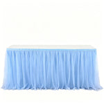 jupe table rose vert pastel bleu pastel rayures horizontales velcro festive