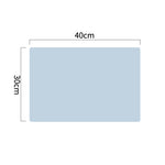 tapis table silicone bleu gris jaune vert uni minimaliste antidérapant isolant thermique