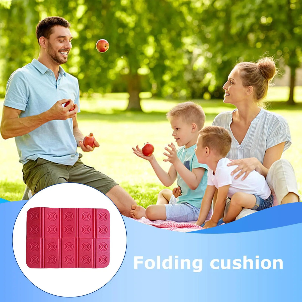 tapis pliable bleu rouge rapide sèchage bain pique nique pliabilité portable rondelles moderne