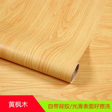 papier peint bois moderne adhésif beige brun rouge gris opacité décoration meubles salon chambre
