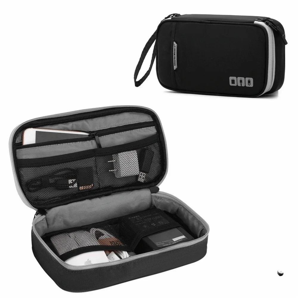 Sac outils gris toile anti odeur zips accessoires tabac moderne rechargeable