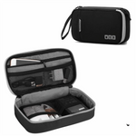 Sac outils gris toile anti odeur zips accessoires tabac moderne rechargeable