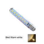 lampe led rechargeable transparente moderne adhésif prise usb 24led 2492000lm rgb veilleuse