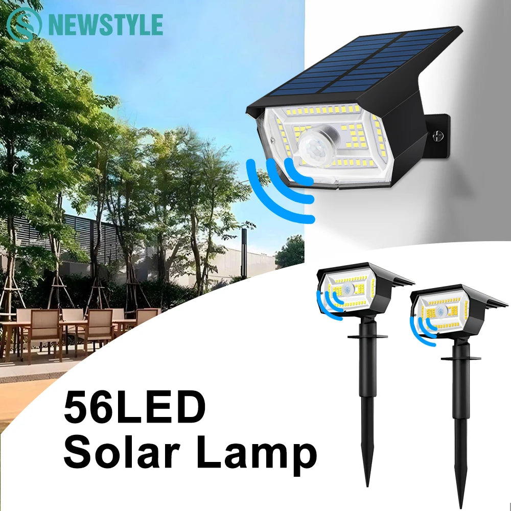 projecteurs solaire extérieurs led noir capteur mouvement contemporains jardin urgence facile étanches ip65 abs