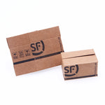 boîtes carton simulation marron imprimé noir blanc accessoires miniatures décoration pratique utilitaire pièces