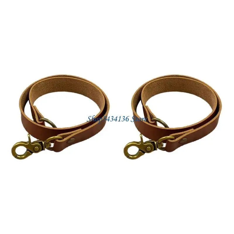 attaches rideaux cuir rivets métalliques rustique artisanal sans perçage dimensions 50x2cm