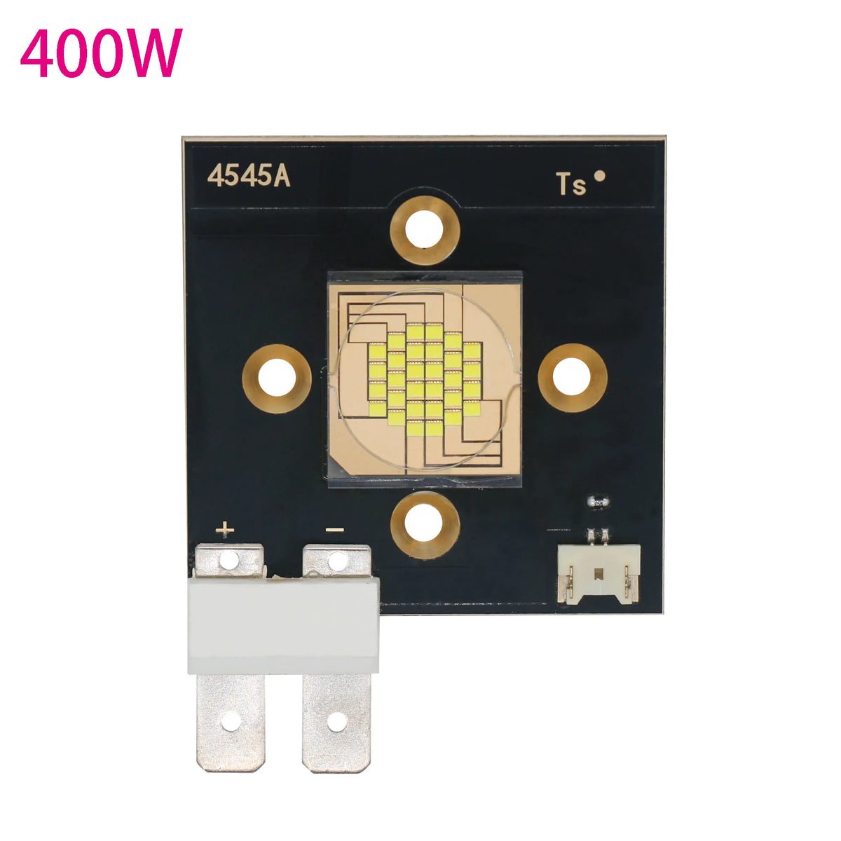 Module LED 400W 60000LM noir jaune gris 30 diodes 8000K 45x60mm électronique industrielle