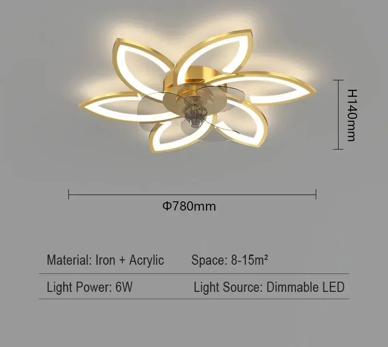 plafonnier moderne or noir feuilles stylisées led télécommande flux lumineux 2000 82000 tension 110